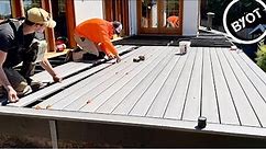 How To Install Timbertech Decking