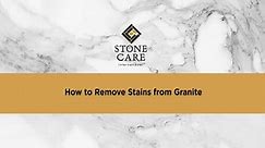 Stone Care International 10 oz. Granite and Stone Stain Remover 5204