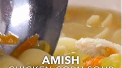 Amish Chicken Corn Soup