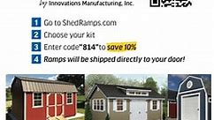 🔴Need a Shed Ramp❓ 1.Go to... - Midtown Sheds of Lawton