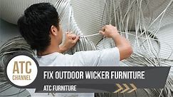 Fix Outdoor Resin Wicker Furniture - ATC Wicker Furniture Manufacturer | 2017