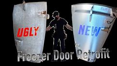 Freezer Door Replacement. Walk In Freezer.