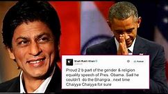 Shahrukh Khan Reacts To Barack Obama Speech