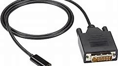 Black Box USB-C to DVI Adapter Cable, 1080p HD, 3ft