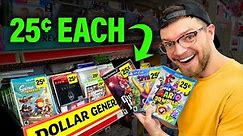 Underpriced Video Games at the Dollar Store!
