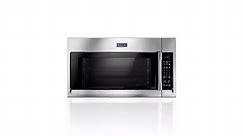 Maytag 2-cu ft Over-the-Range Microwave with Sensor Cooking and Speed Cook (Stainless Steel)