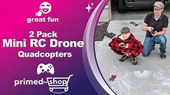 2 Pack Mini RC Drone Quadcopter Product Overview