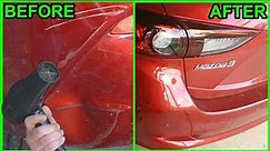 EASY WAY to Fix Dents and Scratches on Plastic Car Bumpers