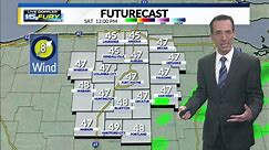 Scattered daytime showers possible Friday