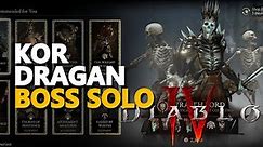 Kor Dragan Boss Solo Diablo 4