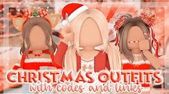 aesthetic roblox christmas outfits *with CODES AND LINKS!* | dreamingxgrace