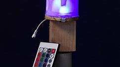 How to Make Remote Controlled RGB LED Light Bulb