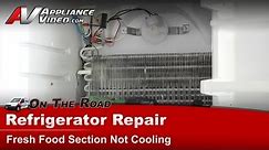 Roper Refrigerator Repair - Fresh Food Section Not Cooling - 532A-036KA