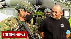 Colombia's most wanted drug lord captured - BBC News