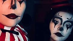 We are Sad clowns #clown #makeup #sadclownmakeup #sadclown #sadclowns #boogiewoogie #transition #diyhalloweencostumes | Angie Castillo