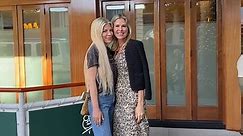 Tori Spelling rocks casual look for a friend's birthday party