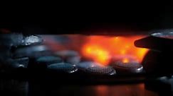 Gas Stove Being Turned On Dark Stock Footage Video (100% Royalty-free) 1054846376 | Shutterstock