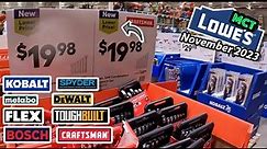 Black Friday Gift Center and FREE BOGO Tools at Lowe's