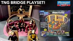 Star Trek: The Next Generation Bridge Playset (1993) | Playmates Toys | Unboxing & Review!