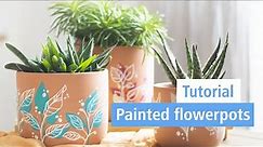 Painted flowerpots ▪ DIY Tutorial | STAEDTLER