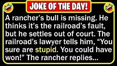 🤣 BEST JOKE OF THE DAY! - A big-city lawyer was representing the railroad in... | Funny Daily Jokes