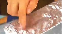 How to make a knife from tin foil
