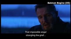 Batman Begins (clip2-1) "My great love"
