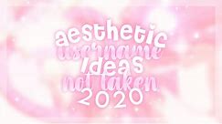 30+ Aesthetic Roblox Usernames 2020! ☆ || blushyberry