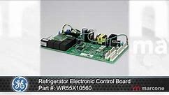 GE Refrigerator Electronic Control Board Part #: WR55X10560