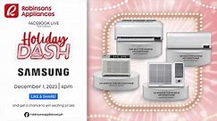 Robinsons Appliances | Samsung Air-conditioners LIVE