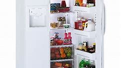 GE® 25.4 Cu. Ft. Side-by-Side Refrigerator|^|TFX25NRDWW