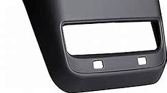 Astra Depot Air Conditioning Outlet Vent Cover Frame Compatible for 2017-2023 Tesla Model Y/Model 3 Rear Center Console AC Armrest Box Matte Black