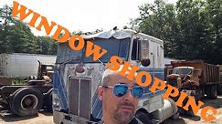 Window Shopping for trucks! Peterbilt, Brockway, Mack, Autocar, Diamond Reo