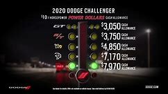 2020 Dodge Vehicle Lineup