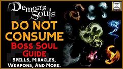 A Guide To Every Boss Soul | Demon's Souls Remake (PS5)