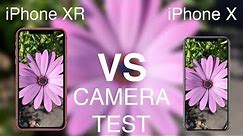 iPhone XR vs iPhone X CAMERA TEST!