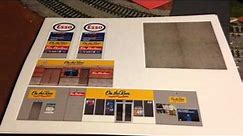 Ho Scale Gas Station Project - Video #1