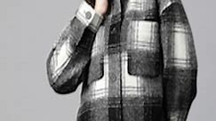 Buy Marks & Spencer Spread Collar Monochrome Checked Coat -  - Apparel for Women