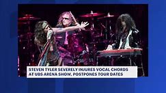 Aerosmith's Steven Tyler damages vocal cords as Aerosmith rocks UBS Arena