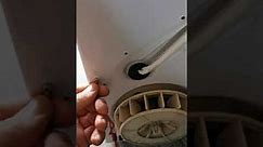 Hoover tumble dryer Heating Element wiring clip hack