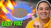 How to Fix a Kenmore Gas Range Burner That Won't Light