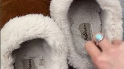 Extremely Worn Home Fluffy Slippers - 1 Minute Shoe and Tell, Old Used Shoes, Memory Foam