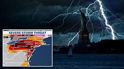 New York City facing threat of 60-mph winds, tornadoes