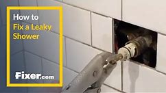 How to fix a leaky shower faucet