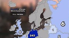 Number Of Convicted War Criminals In Europe