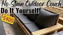 DIY Outdoor Sofa Projects: Make Your Own Patio Furniture