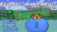 King Slime - All Difficulties (Terraria 1.4 Beginner's Guide Series)