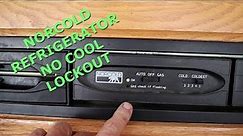 Norcold Refrigerator No Cool Fault Reset