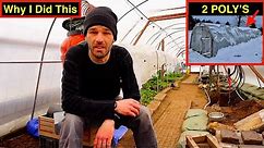 DIY CHEAP DOUBLE LAYER GREENHOUSE - WHY & HOW