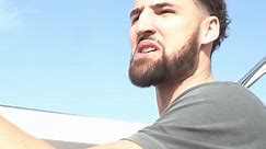 Klay Thompson Rides Boat to Practice